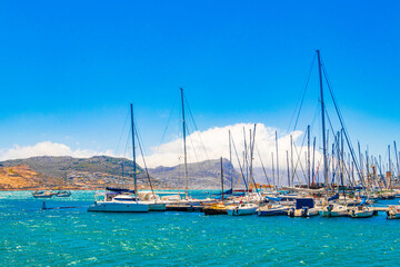 Port yachts False Bay Simons Town Cape Town South Africa.