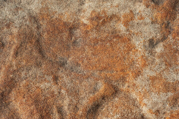 natural non-uniform stone, abstract background of brown and gray color