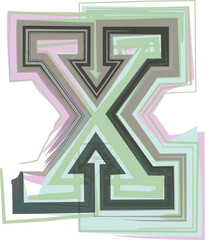 Letter x - Logo Icon Design