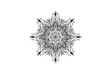 mandala circular pattern