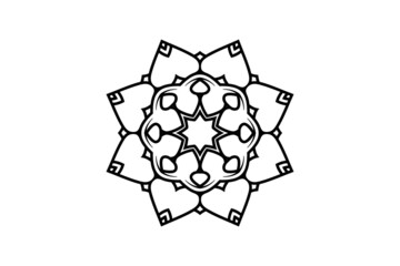 mandala circular pattern