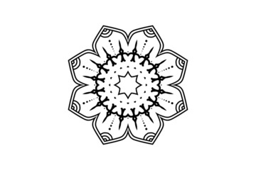 mandala circular pattern