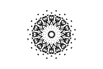 mandala circular pattern