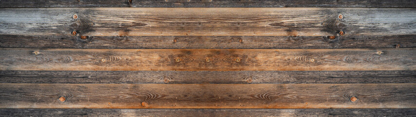 old brown rustic dark wooden texture - wood timber background panorama long banner..