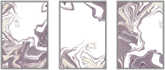Fototapeta na wymiar Abstract watercolor marble painting, modern liquid background