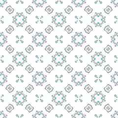 Abstract shape seamless, ornament pattern ready to print