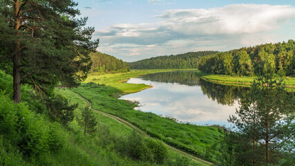View of Tverskaya Oblast, Russia