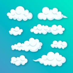 Cartoon Clouds Collection_4