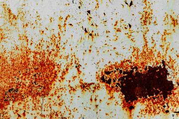 Metal texture with scratches and cracks which can be used as a background