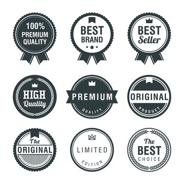 Best Brand Badges Set