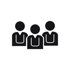 people icons symbol vector elements for infographic web