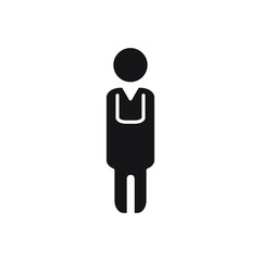 people icons symbol vector elements for infographic web
