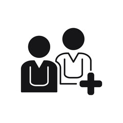 people icons symbol vector elements for infographic web