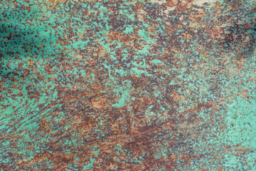 Old rusty metal sheet abstract background