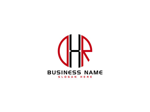 Creative DXR Logo Letter Vector Image Design For Business