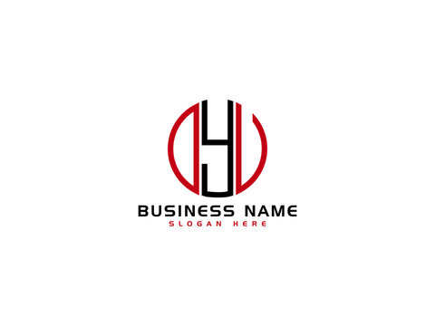 Creative DYV Logo Letter Vector Image Design For Business