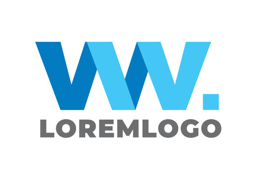 World Wide Ww Letter Travel Agency Logo