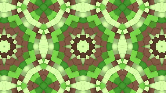Abstract geometric seamless cubes pattern background. Abstract Stripes Kaleidoscope Loop. Fast Psychedelic Colorful Kaleidoscope VJ background. Disco Abstract Motion Background. Kaleidoscope effect