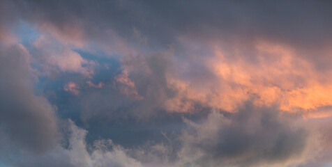 Fototapeta premium Scottish Sunrise/Sunset Sky