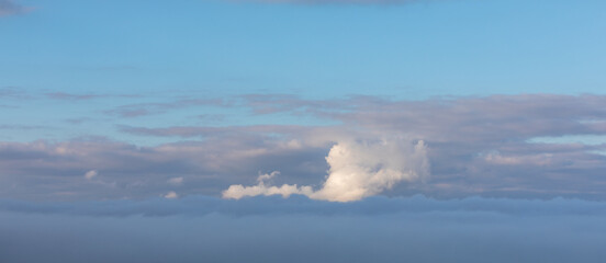 Obraz premium Scottish Daytime Sky & Clouds