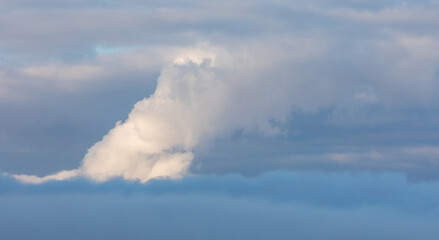 Fototapeta na wymiar Scottish Daytime Sky