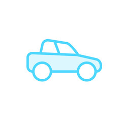 Illustration Vector Graphic of  Car icon