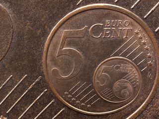 Endless 5 Euro Cent Coin Spiral