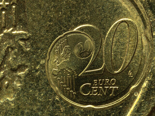 Endless 20 Euro Cent Coin Spiral