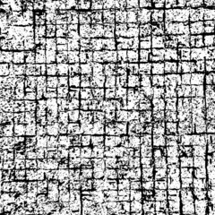 Black dusty scratch background. Distress grainy urban texture of stains, ink, dots, stripes, scratches. Retro grunge pattern. Design element for banner, poster, grungy effect, template and background