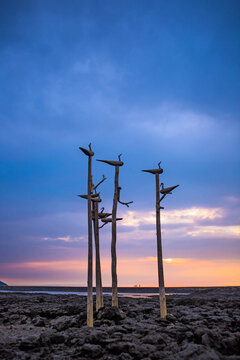 한국, 재주도, 솟대, 전통솟대, 기원, 한림항