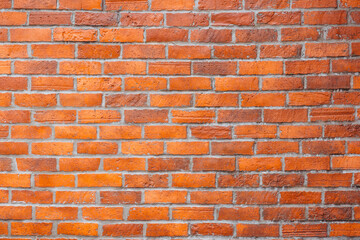 Red brick wall seamless background - texture pattern.