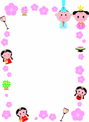 ひなまつりコピースペース