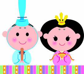 ひなまつり雛人形