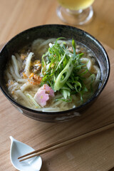 日本の伝統的なうどん