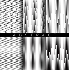 Vector 3D distorted grid design. Abstract wireframe landscape. Detailed lines on a white background. Illusion of vision. Abstract lines and dots form a beautiful pattern.