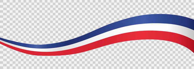 Waving flag of France isolated  on png or transparent  background,Symbol of France,template for banner,card,advertising ,promote, TV commercial,web, vector illustration top olympic gold winner