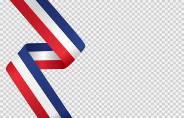 Waving flag of France isolated  on png or transparent  background,Symbol of France,template for banner,card,advertising ,promote, TV commercial,web, vector illustration top olympic gold winner