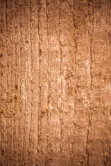 Background texture old brown wooden board.