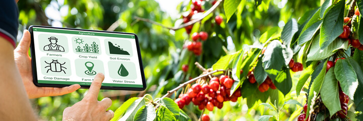 Smart Farming Digital Technology Agriculture App