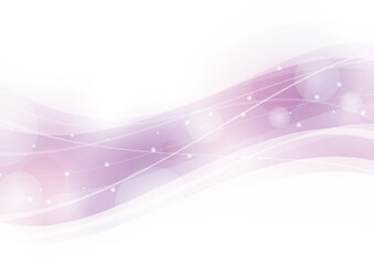 背景　曲線　紫　アブストラクト　キラキラ