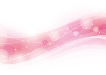  	背景　曲線　赤　ピンク　アブストラクト　キラキラ