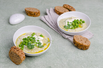 Vegetable cream soup