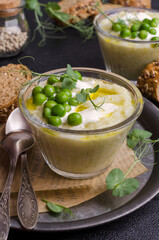 Vegetable cream soup