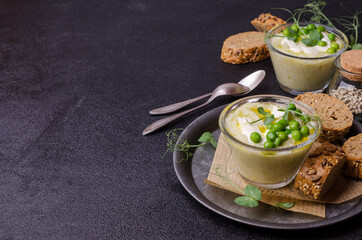 Vegetable cream soup