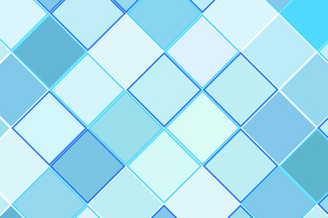 Full frame square shape seamless pattern background. Illustration blue tone.