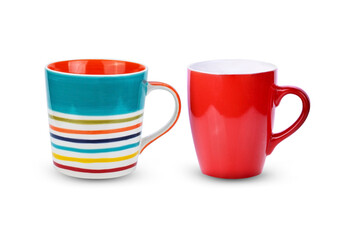 mug ceramic on white background
