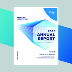 ‎Creative modern and Professional Annual cover page & Report design