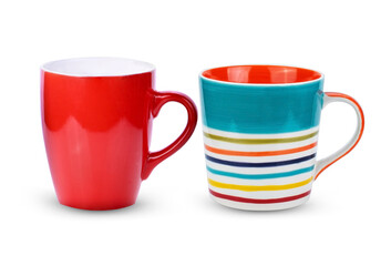 mug ceramic isolated on white background