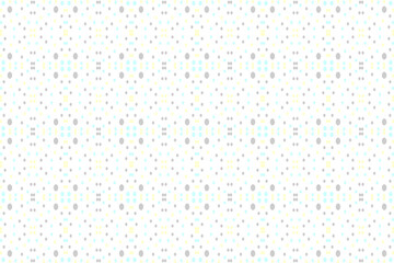 Small pastel polka dots fill the frame for a white background, multicolored polka dot abstract background.