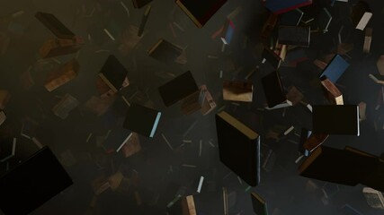 Fantasy In Love To Read is motion footage for school films and cinematic in Library scene. Also good background for scene and titles, logos.